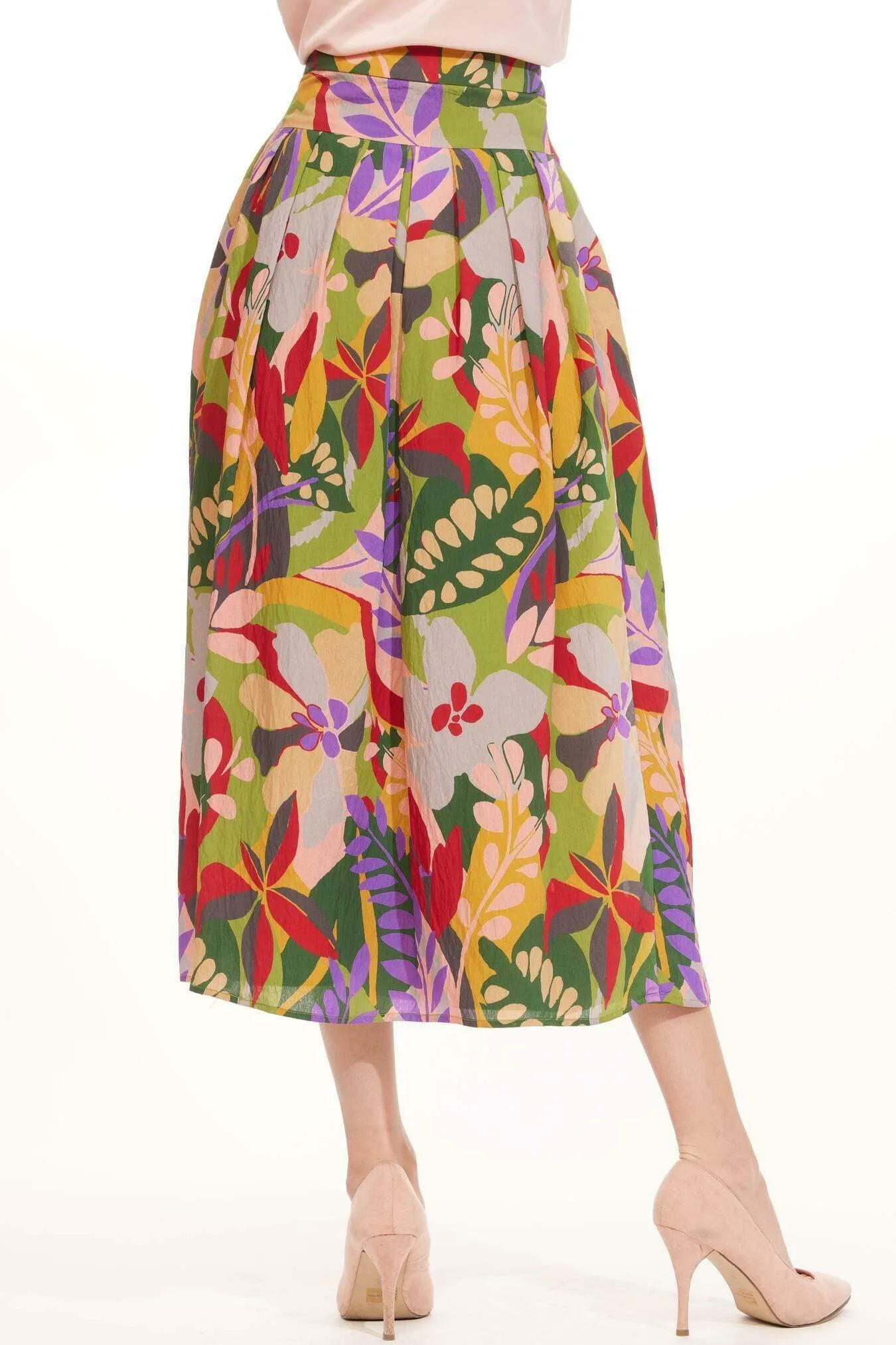 Lina Skirt - Jungle Safari Fresh Pulse