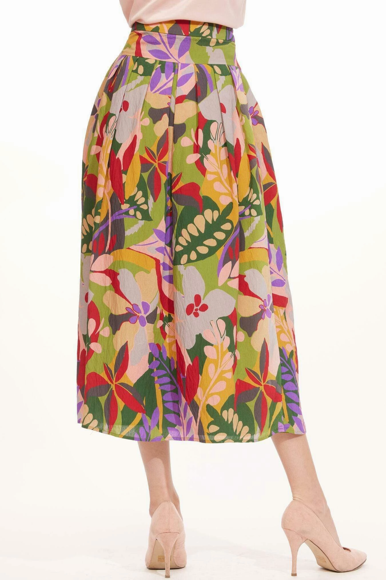 Lina Skirt - Jungle Safari Fresh Pulse