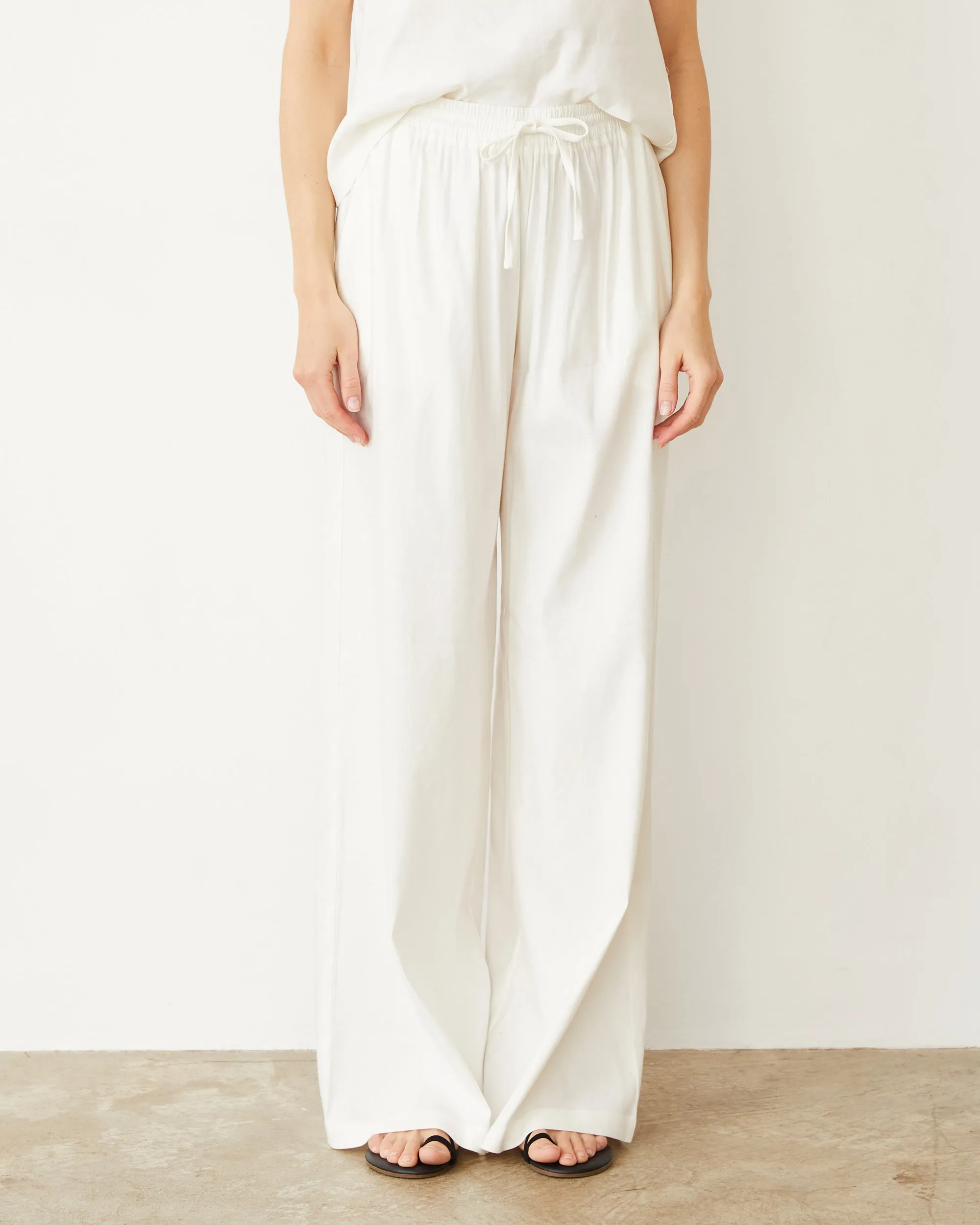Linen Wide Leg Pant Day To Night