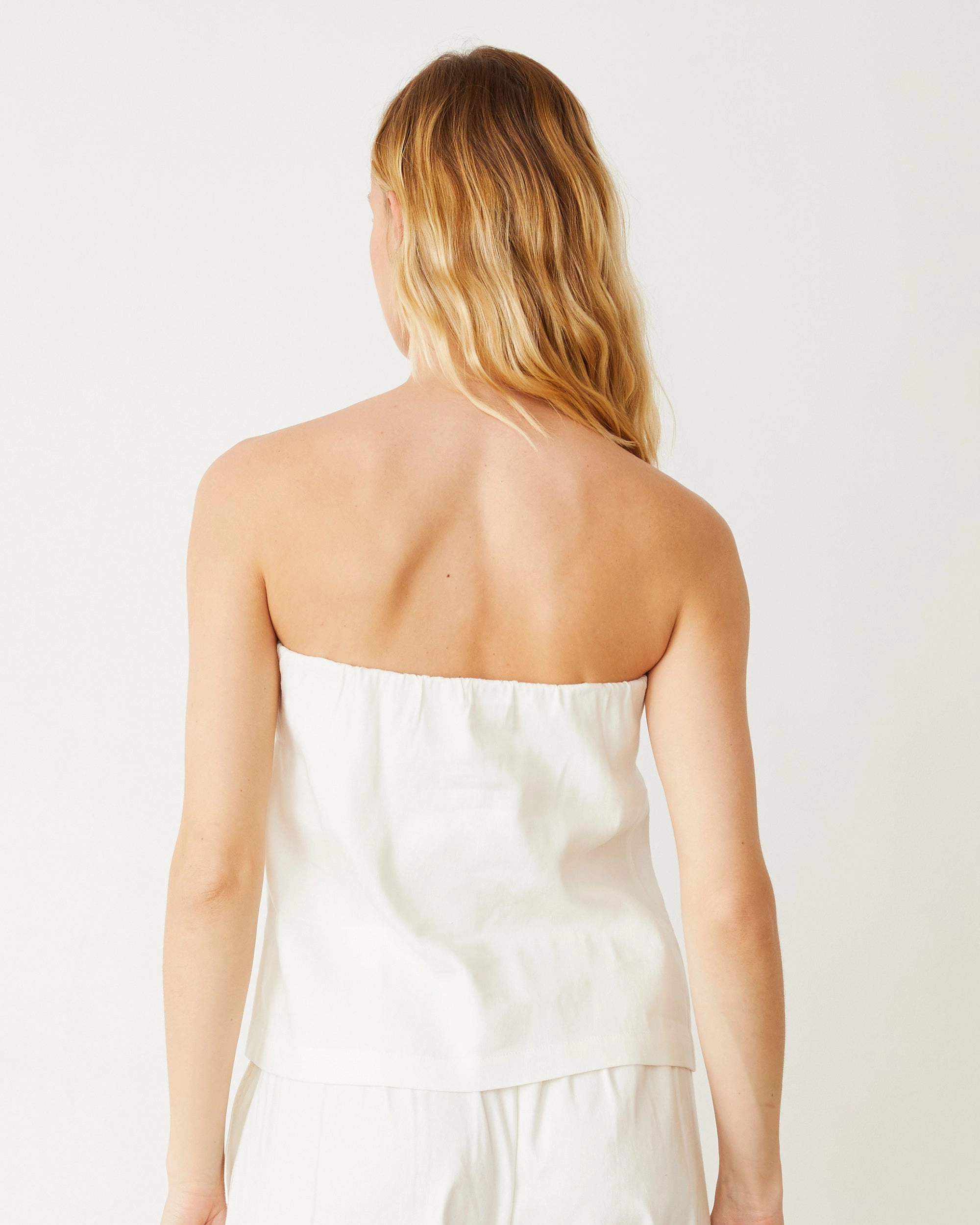 Linen Tube Tank Youthful Vibe