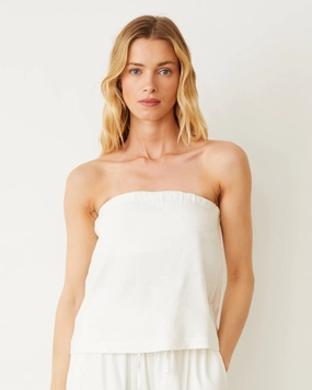 Layering option for spring Linen Tube Tank