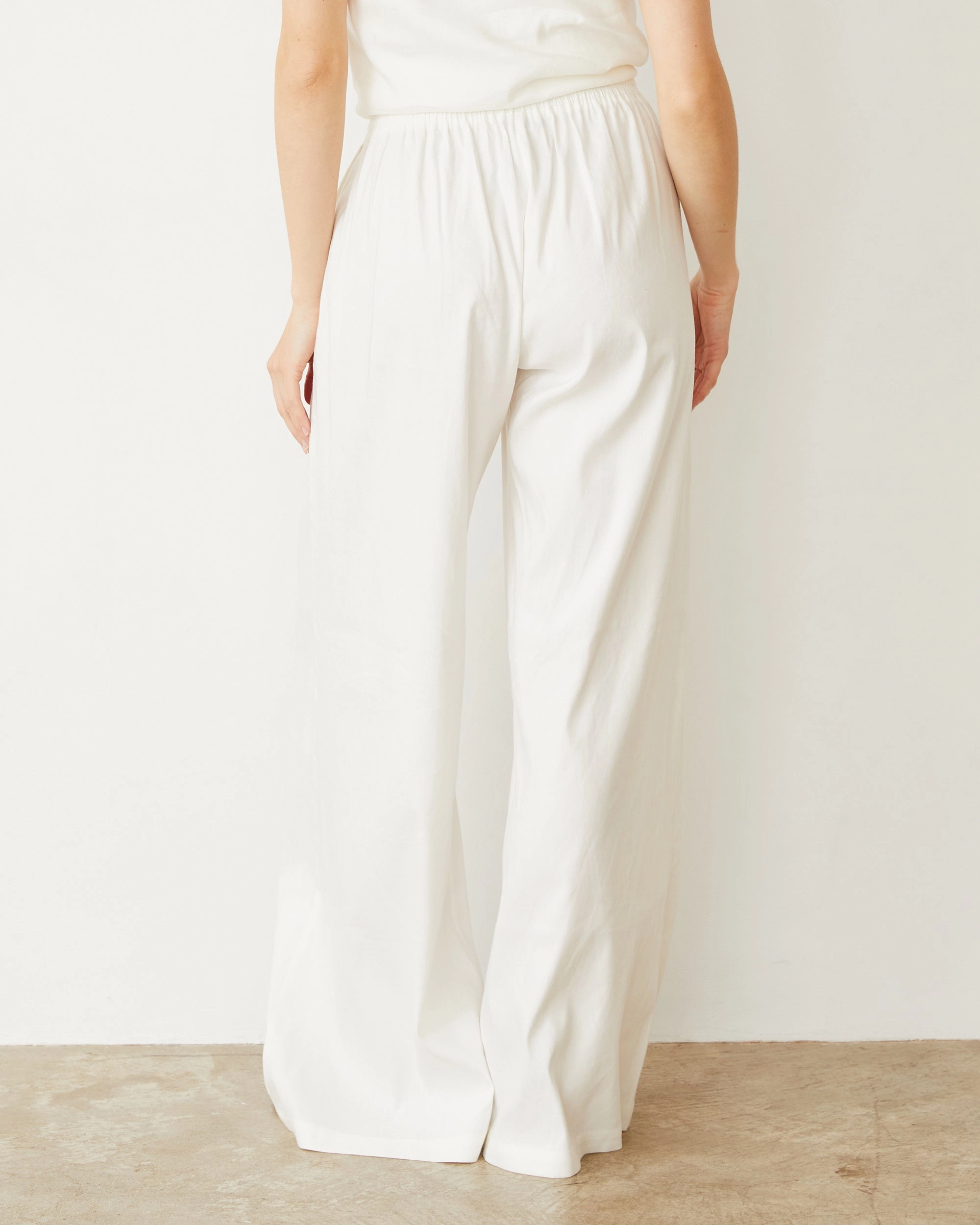 Linen Wide Leg Pant Comfort-stretch