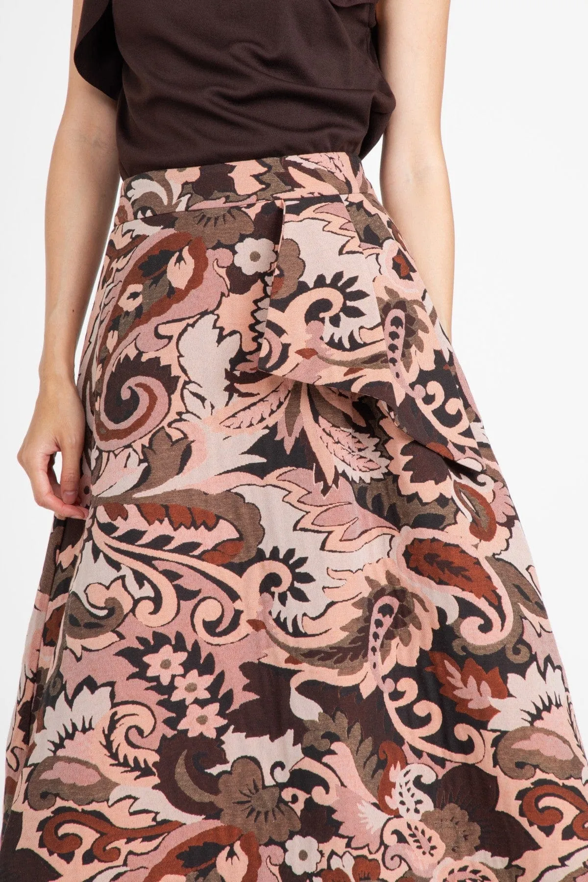 Liv Skirt  Henna Paisley Chic Appeal