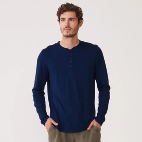 Modern Executive Trans-Seasonal Long Sleeve Henley
