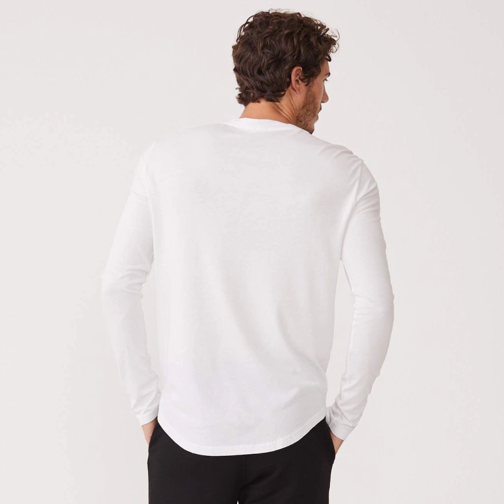 Long Sleeve Henley Premium Chic Fit