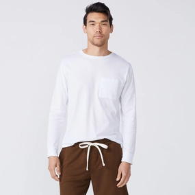 Long Sleeve Pocket Crew Elegant Party