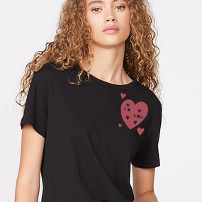 warm weather Sleek Style Love Letter 50's Tee