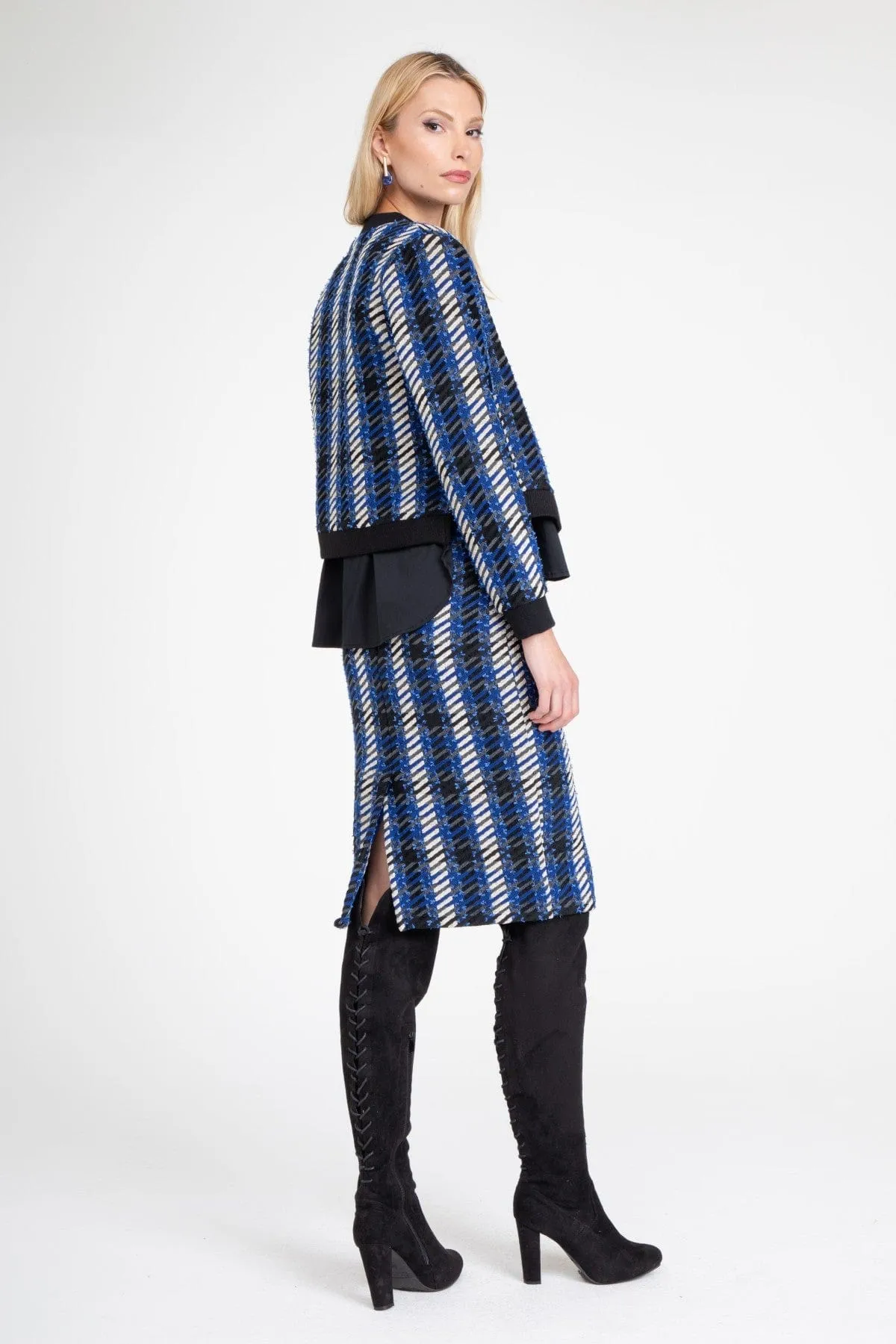 Lucia Skirt  Road Bubble Hem