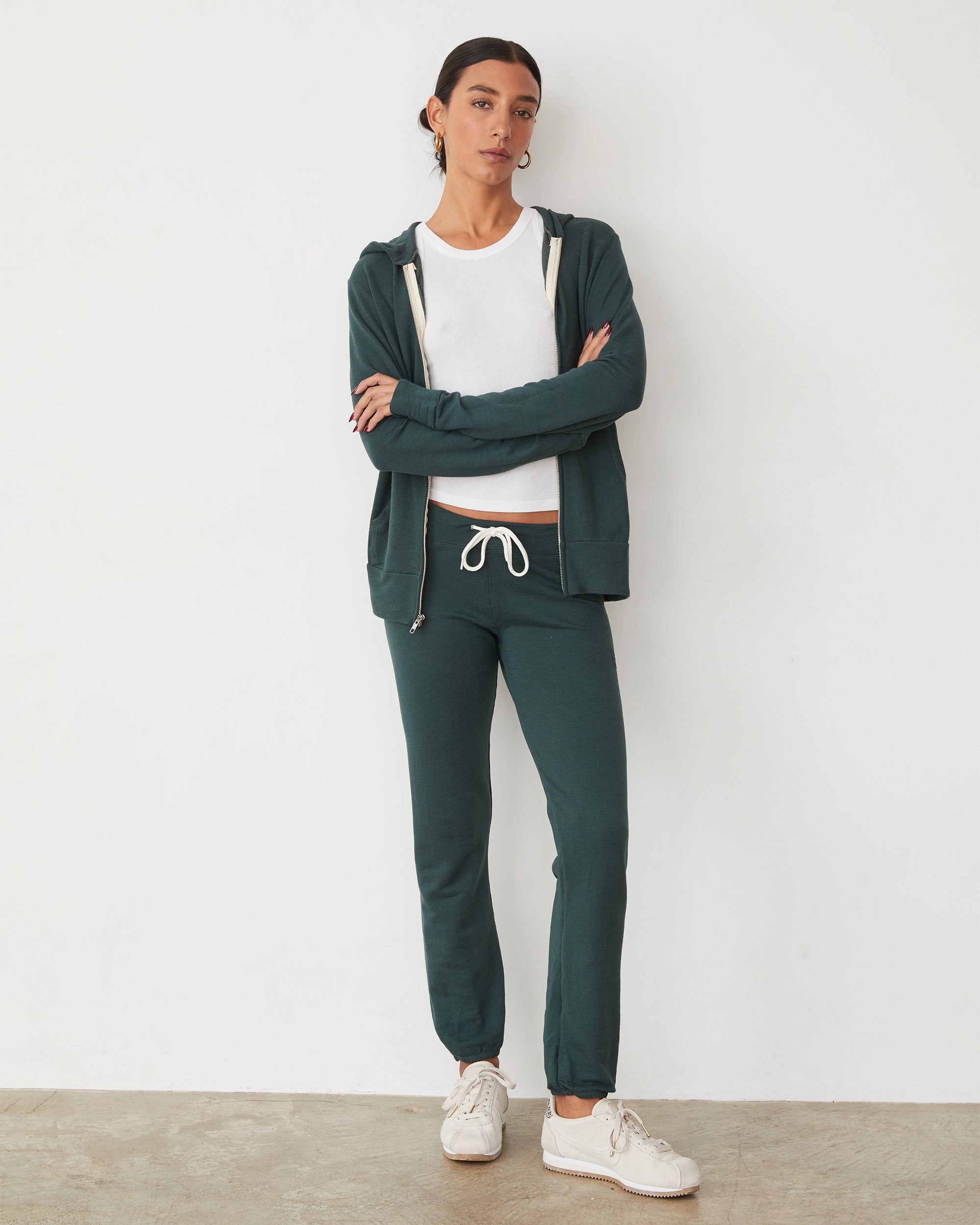 luxe feel Supersoft Zip Up Hoody