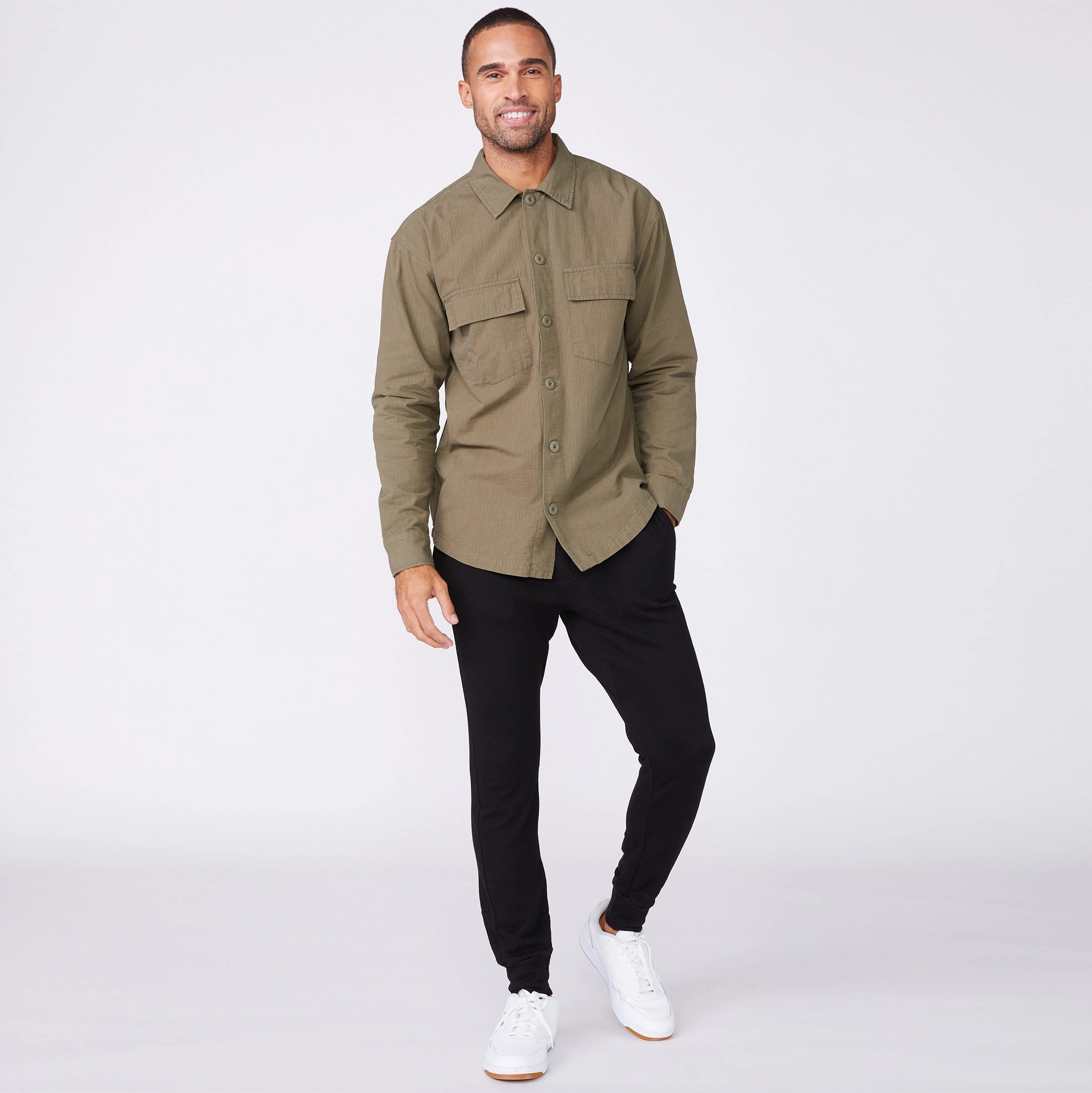 Luxury Fit Shirt Jacket