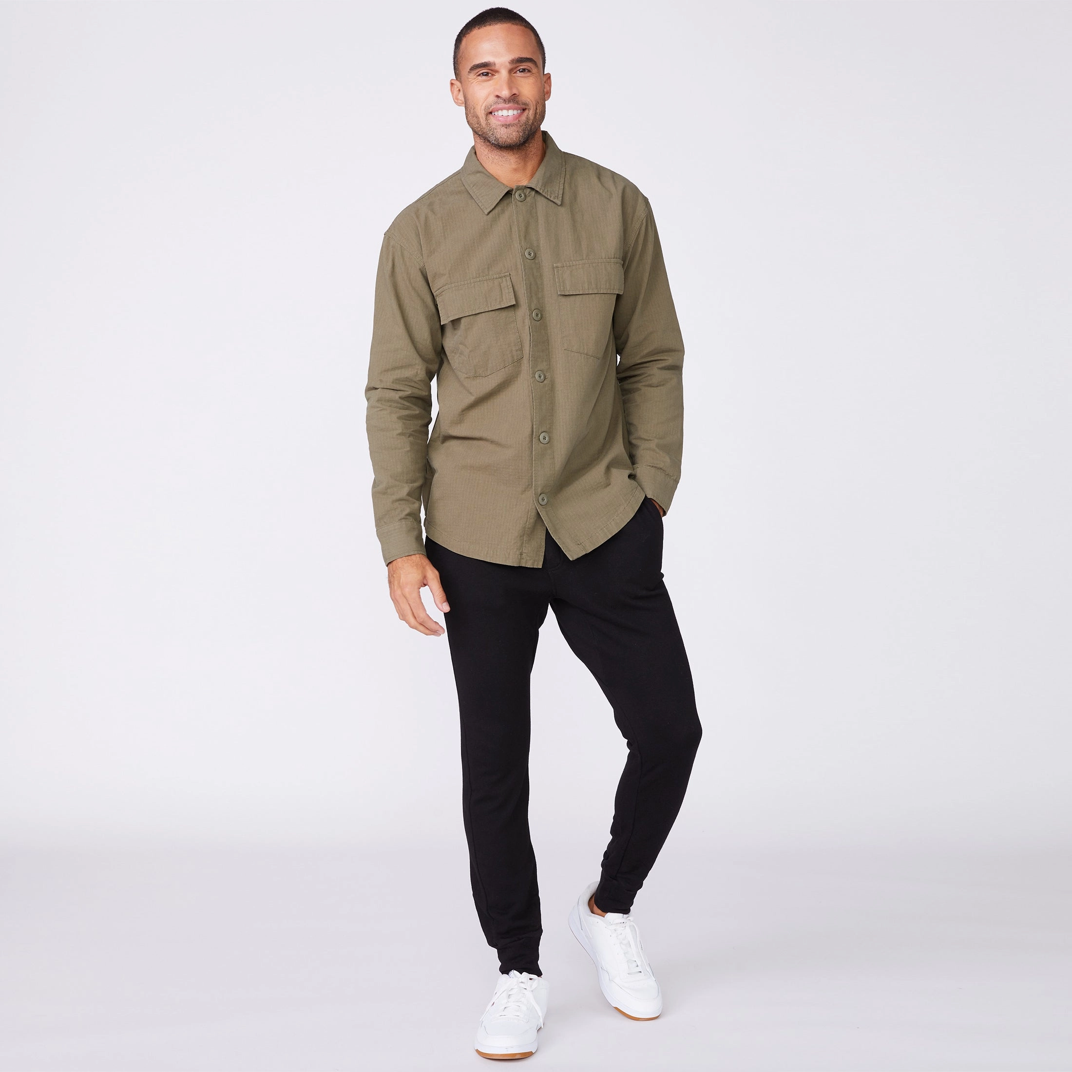 Luxury Fit Shirt Jacket