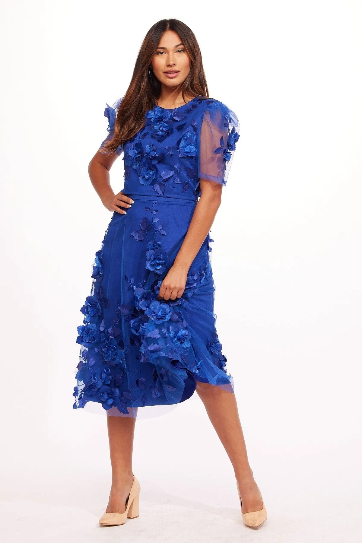 Maja Skirt - Blue Cosmos Light tone