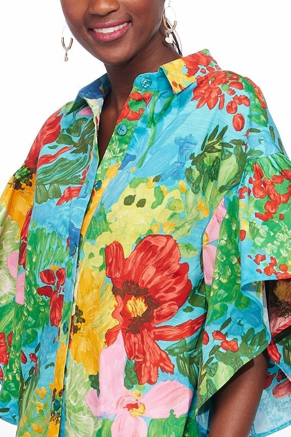 Mallory Mini Dress with Tiered Sleeves - Matisse Cozy Wear