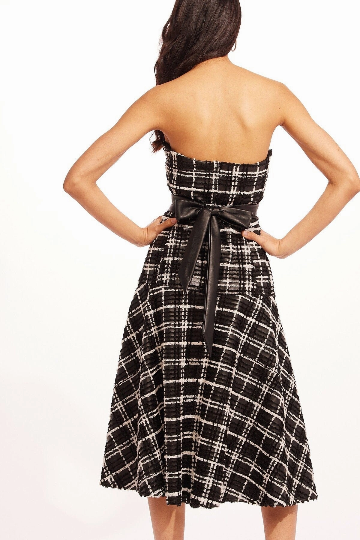 Mandoline Dress - Wet Cement Wide Strap