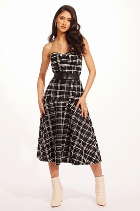 Amber Light Mandoline Dress - Wet Cement