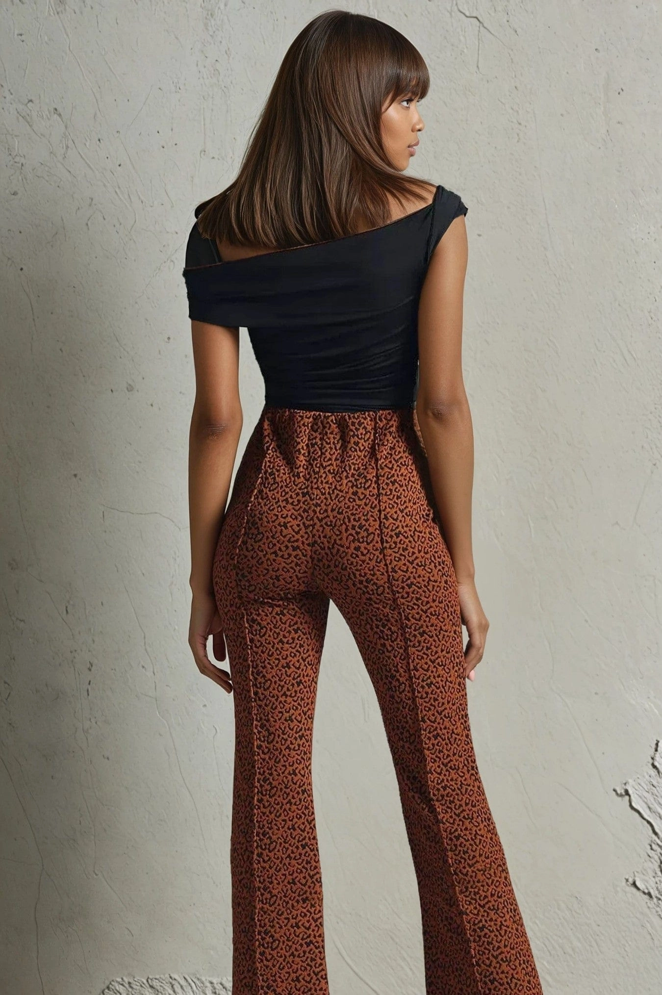 Margot Kick-Flare Pants Functional Design