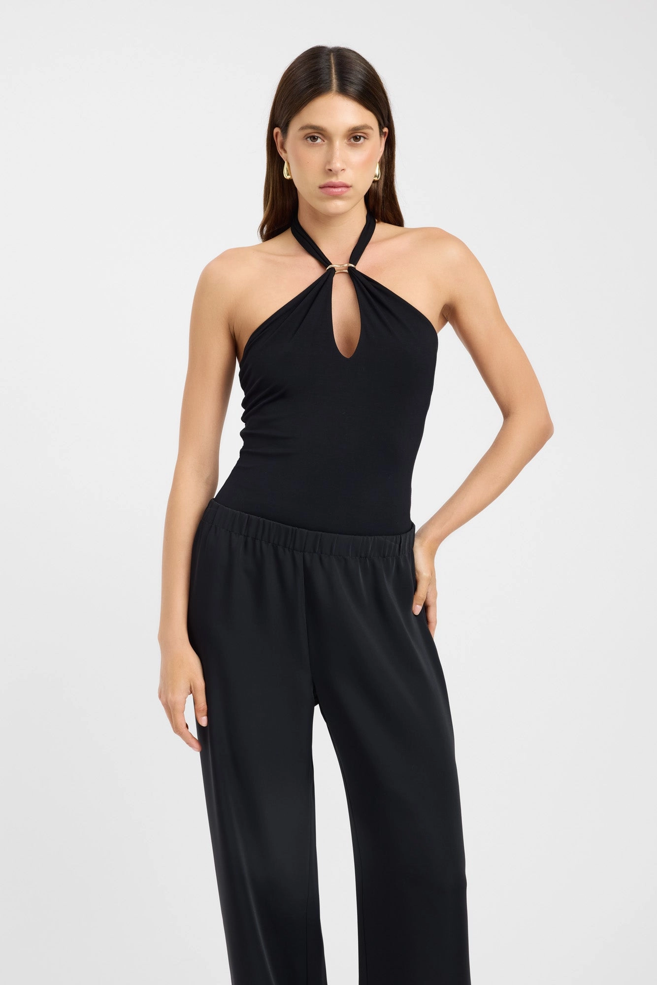 Maria Elastic Pant All-match