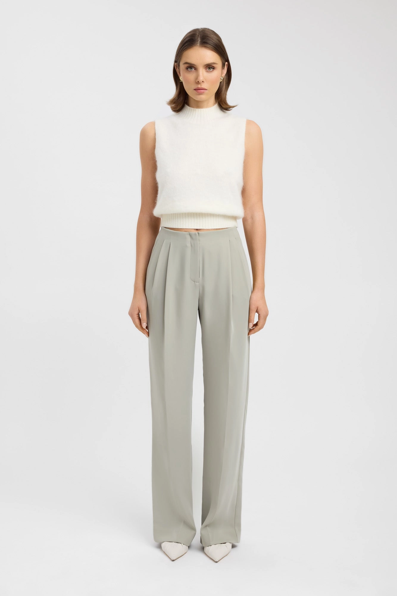 Maria Pleated Pant Easy Movement