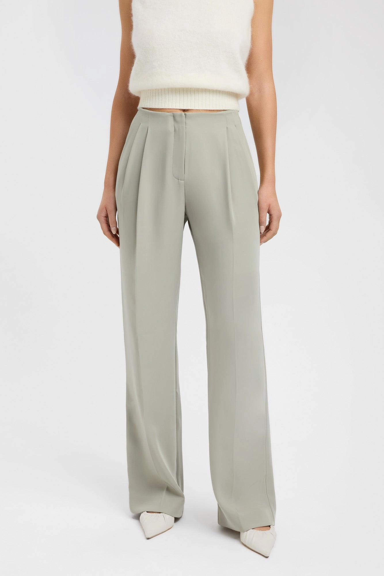 Maria Pleated Pant Easy Movement