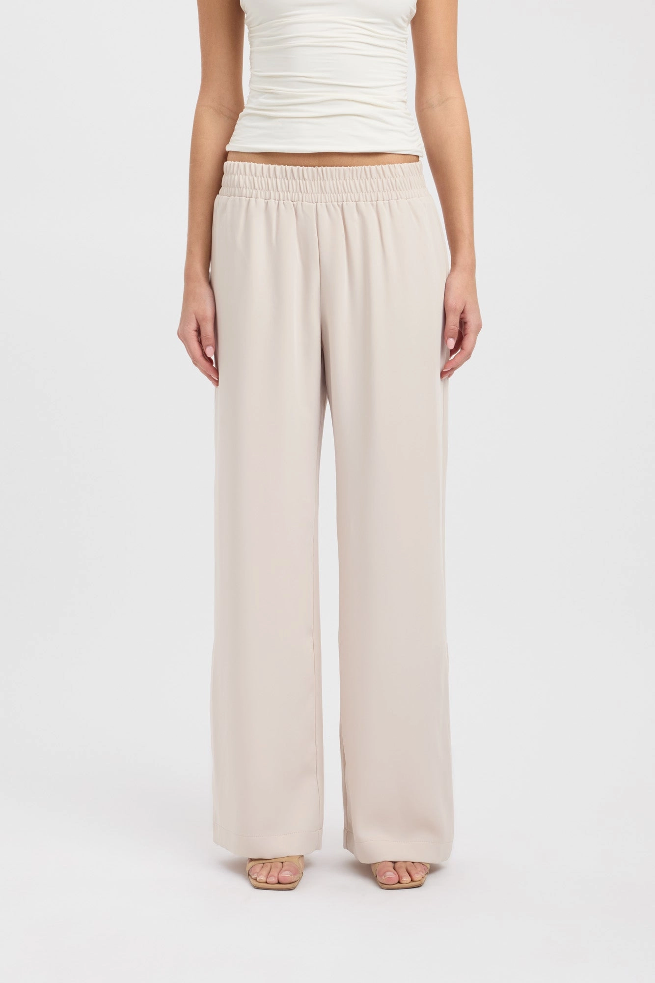 Maria Wide Leg Pant Trendy Waist
