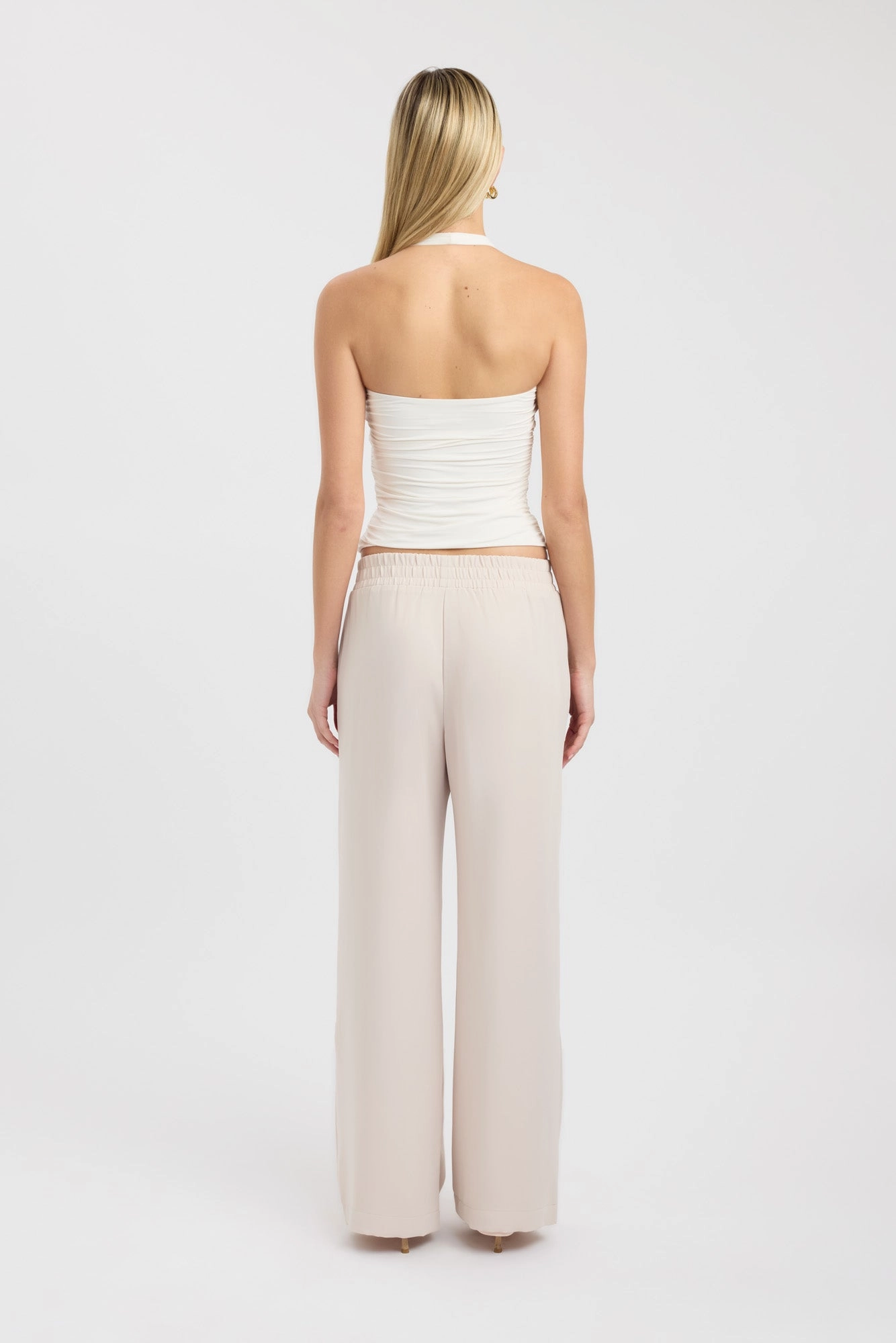 Maria Wide Leg Pant Trendy Waist