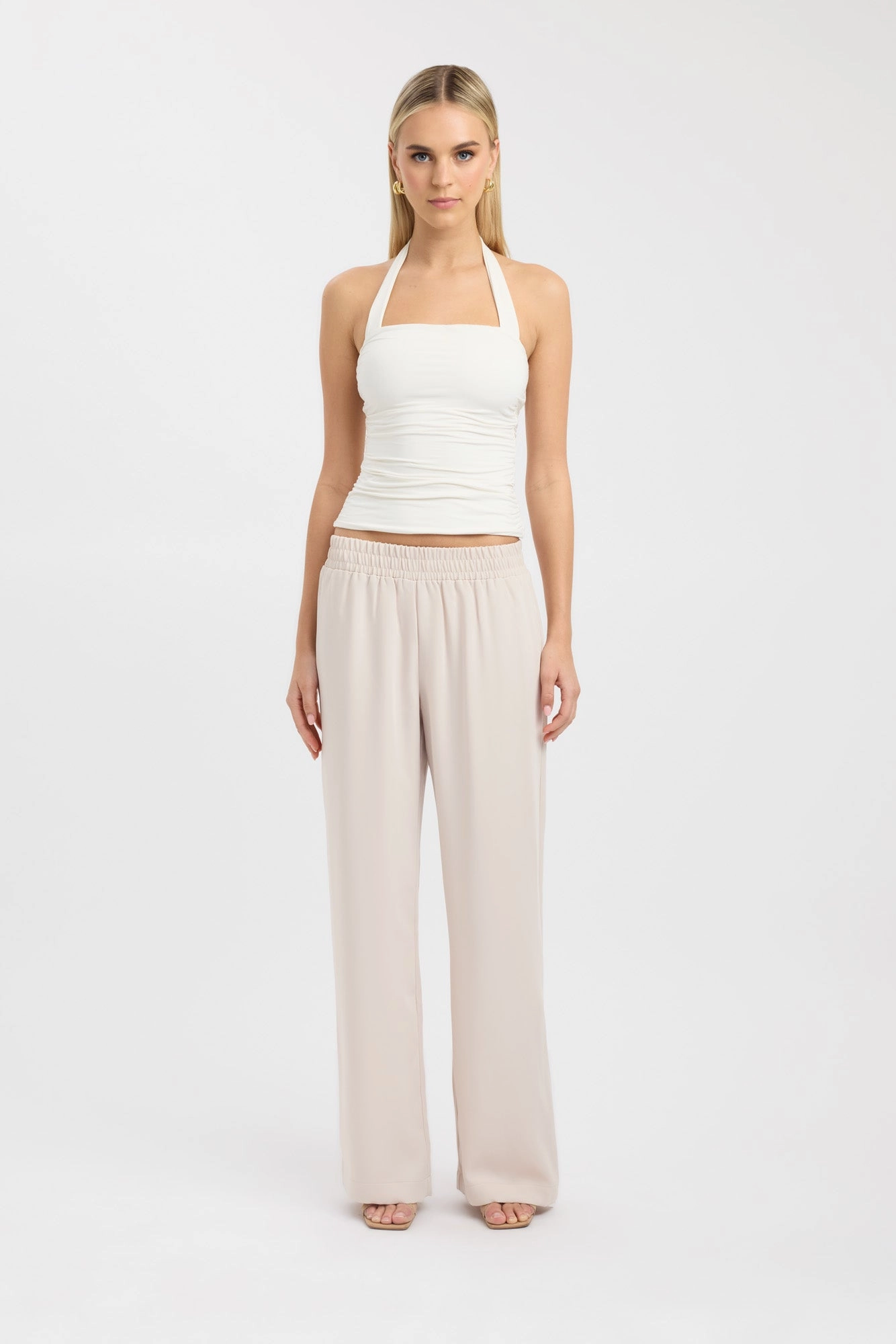 Maria Wide Leg Pant Trendy Waist
