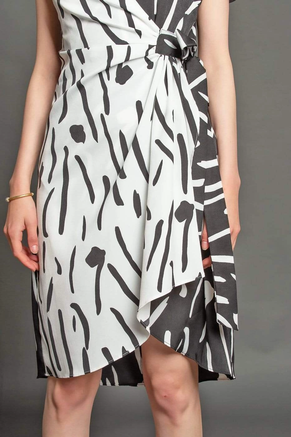 Marika Dress - Domino cut out
