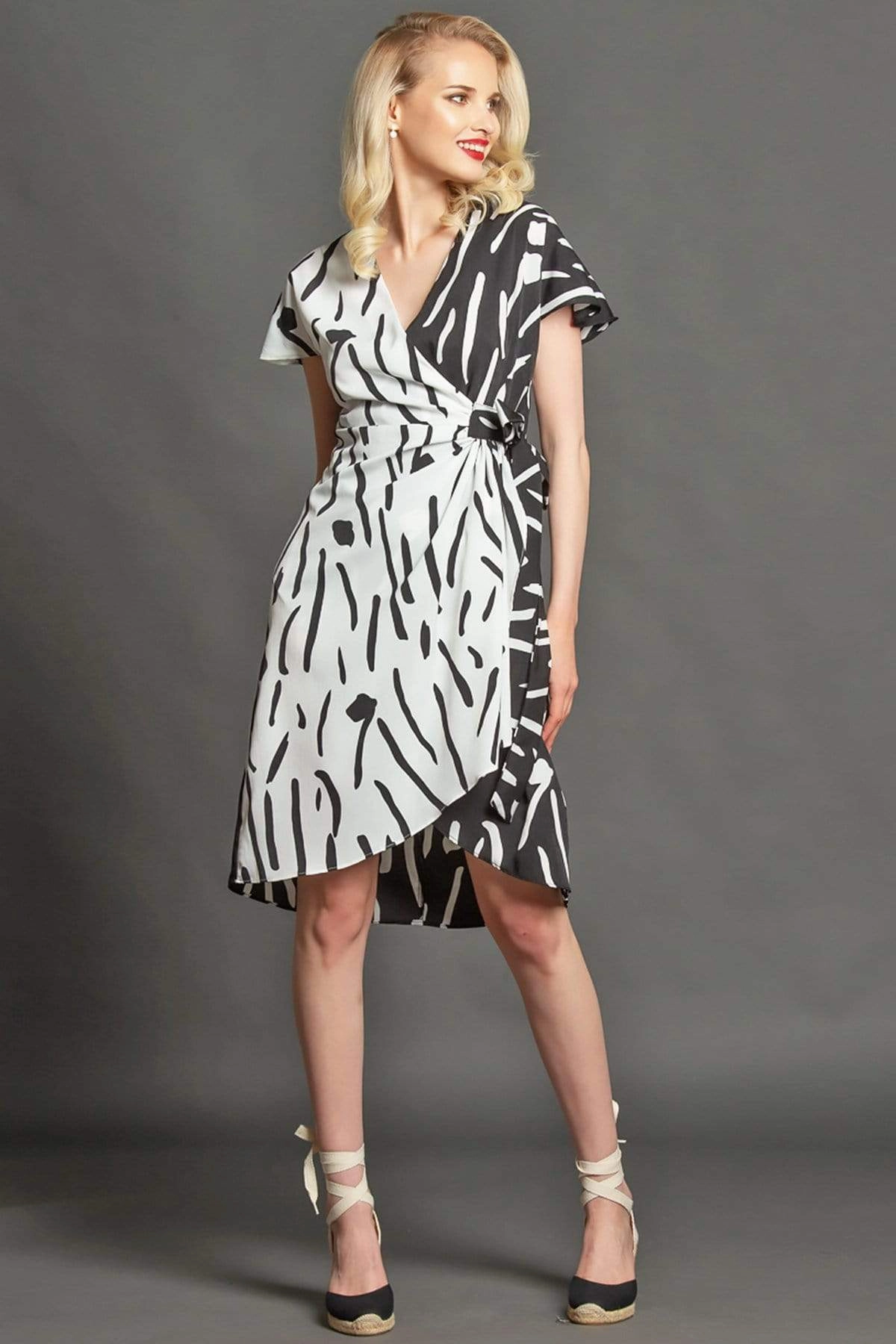 Marika Dress - Domino cut out