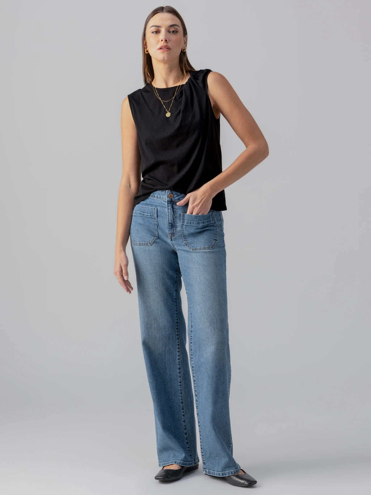 Marine Extended Standard Rise Jeans Sapphire Dream Easy Flow