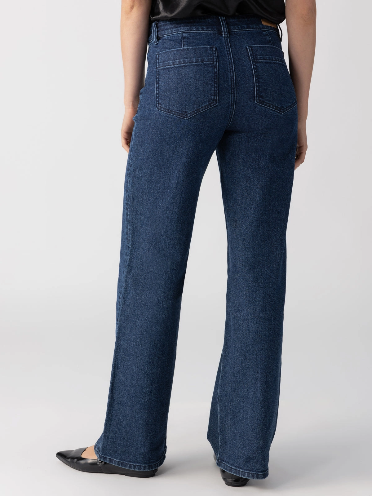 Marine Full Length Standard Rise Jeans Aspen luxe feel