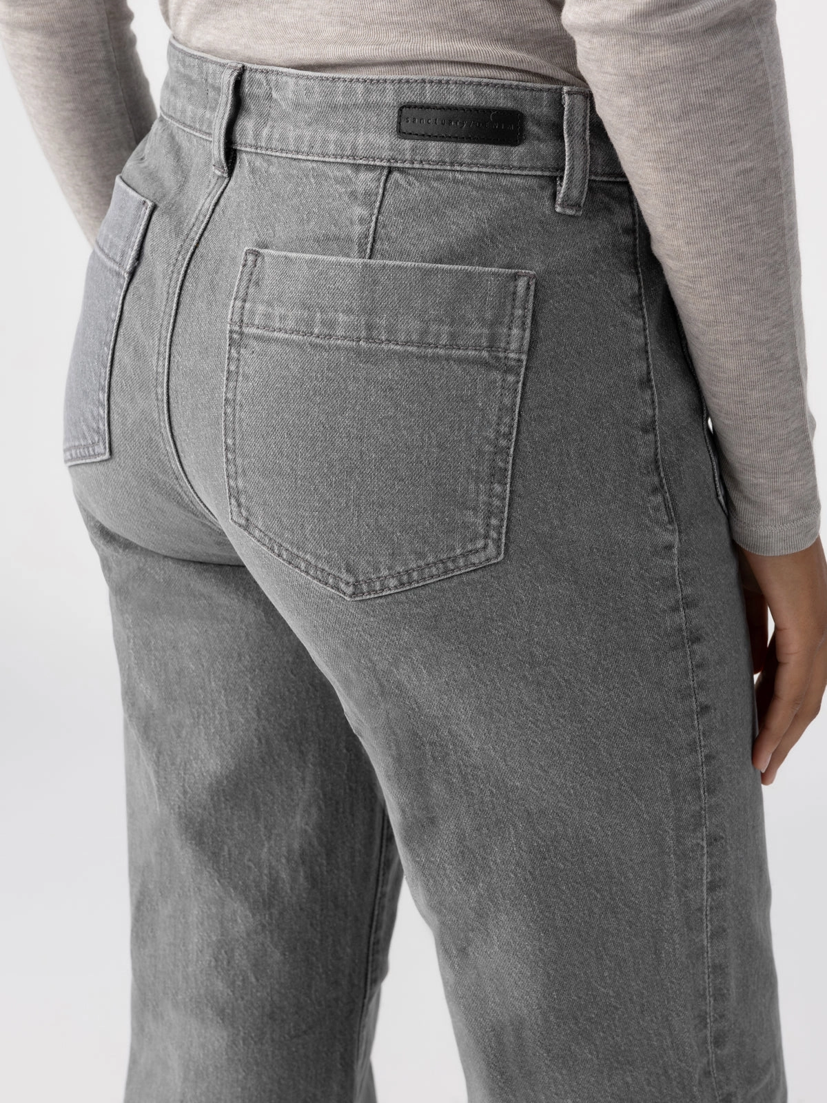 Marine Full Length Standard Rise Jeans Asphalt Everyday Comfort