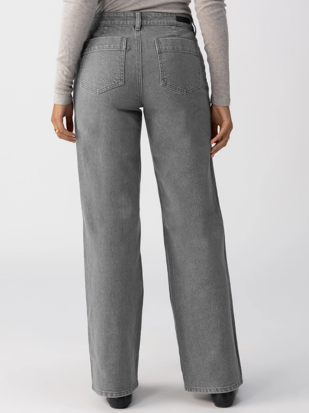 Marine Full Length Standard Rise Jeans Asphalt Everyday Comfort