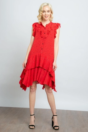 Rain Safe Masel Dress - Valentine Dot