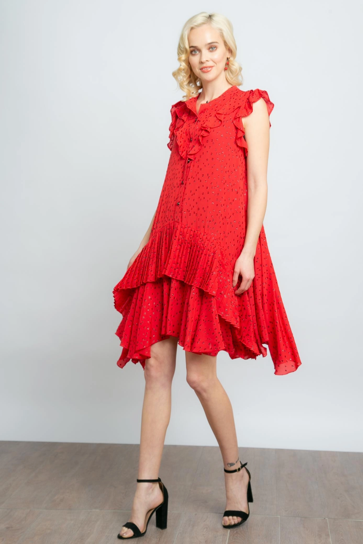 Masel Dress - Valentine Dot Sweet Style