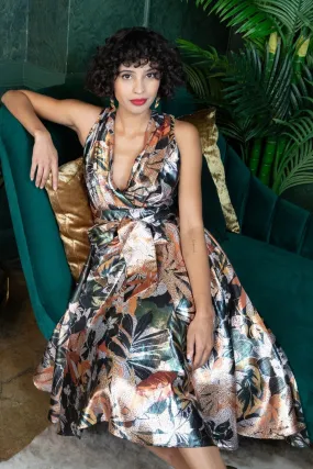 Masha Dress-Glitter Bloom Classic event dress