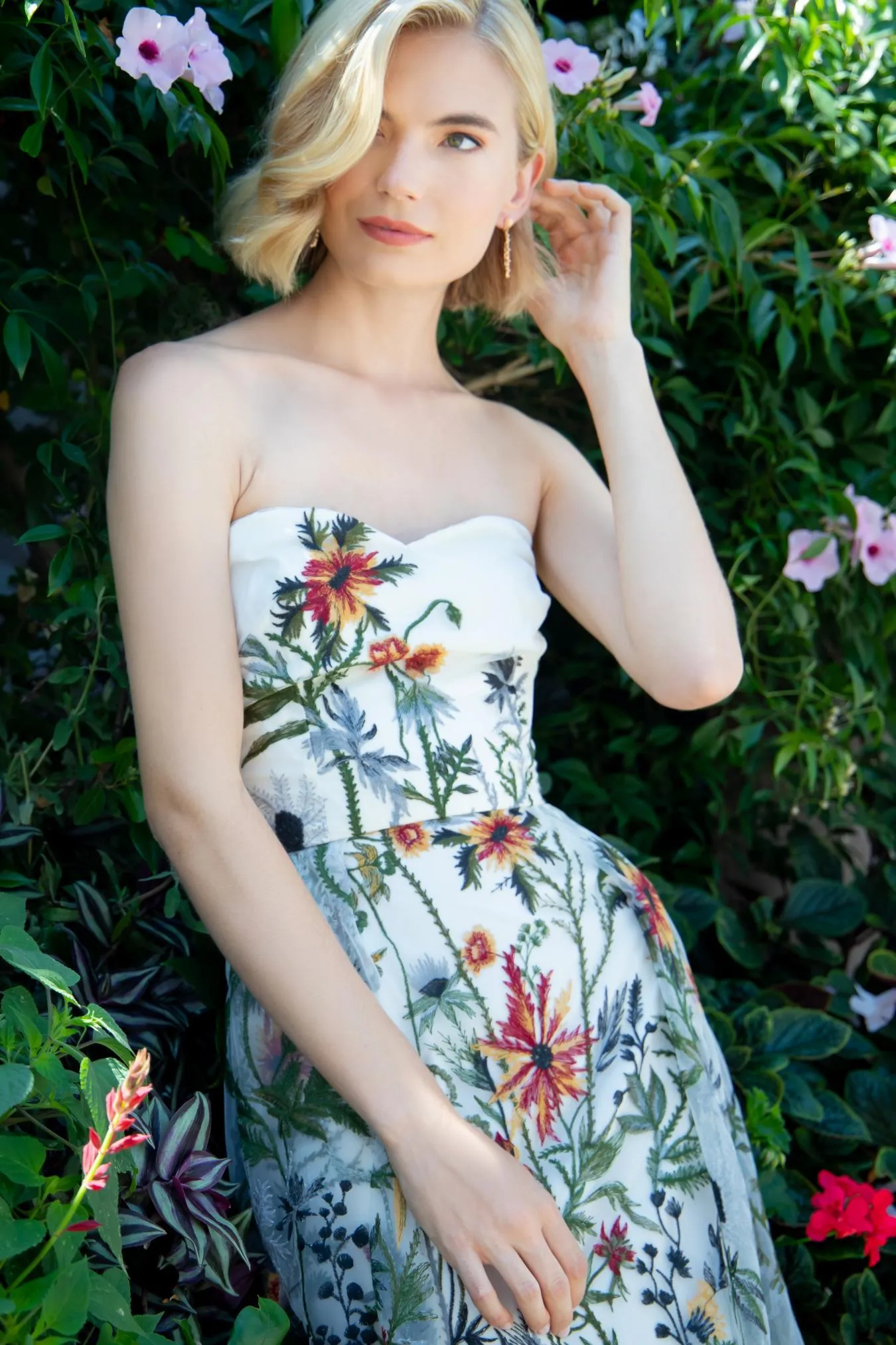 Medina Dress - Jardin Cotton Soft