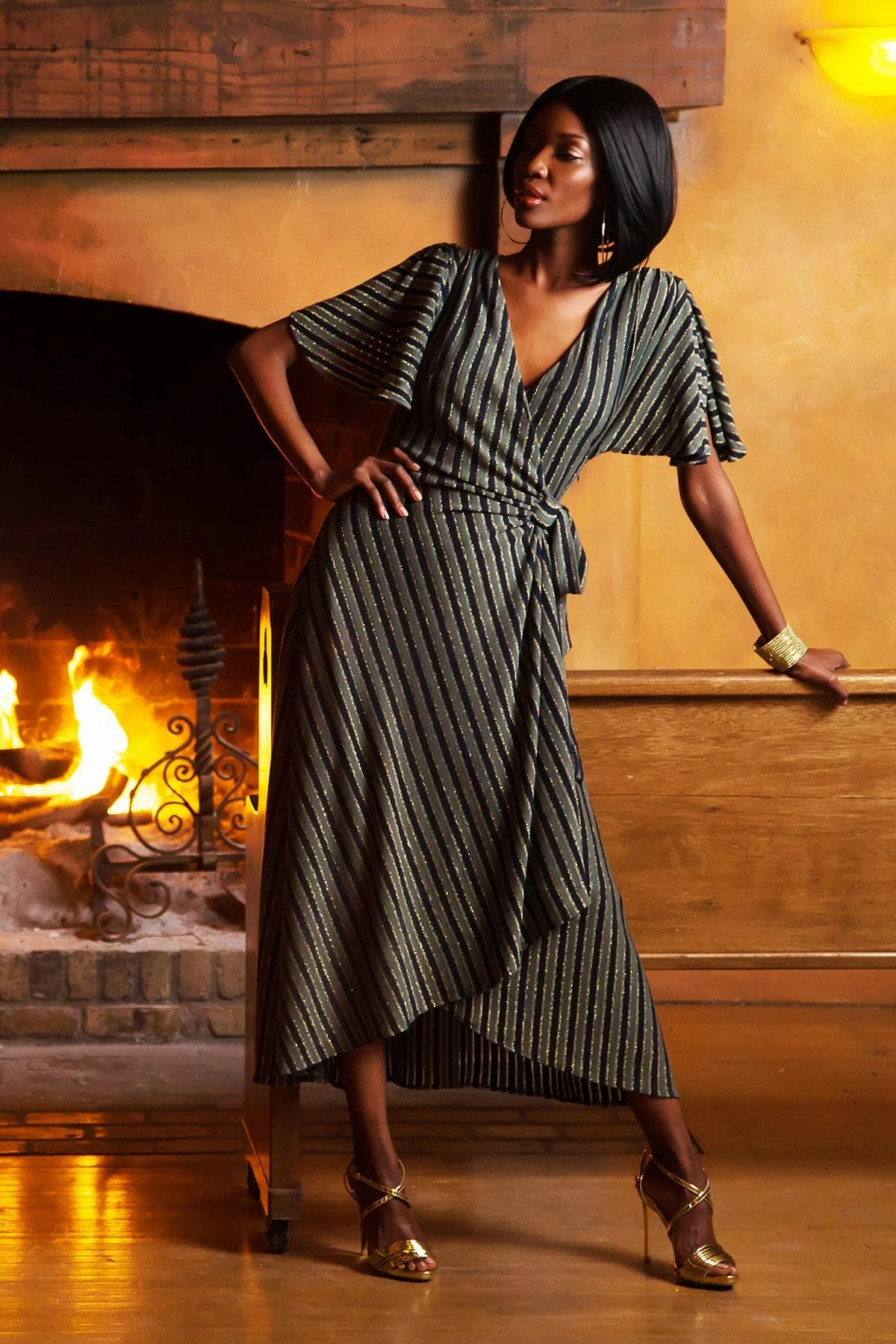 Eva Franco Dress Melody Dress - Ted Stripe