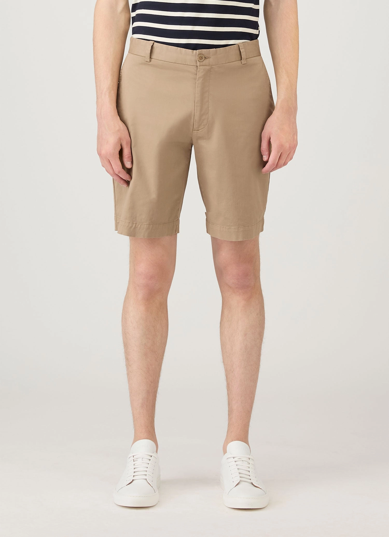 Men's Chino Shorts in Dark Stone Versatile Style