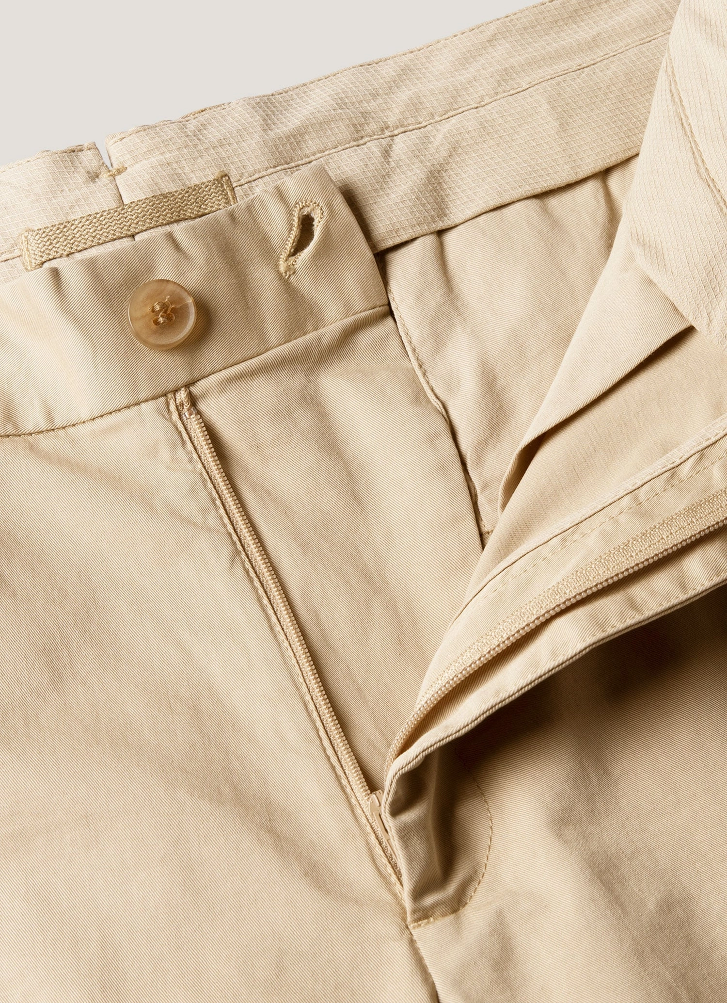 Men's Chino Shorts in Light Stone Summer Wear