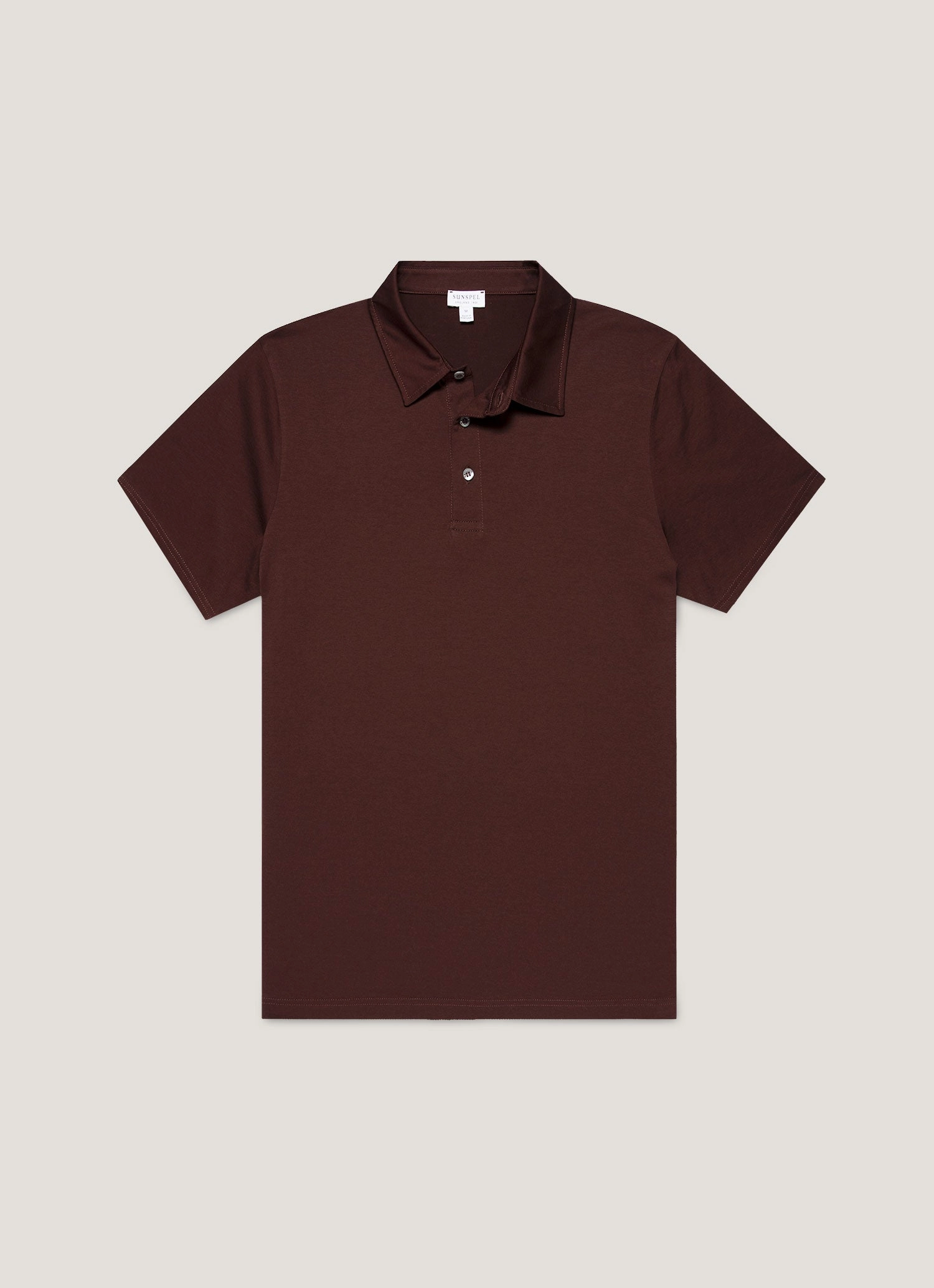 Men's Classic Jersey Polo Shirt in Bakelite Timeless Outfit Style