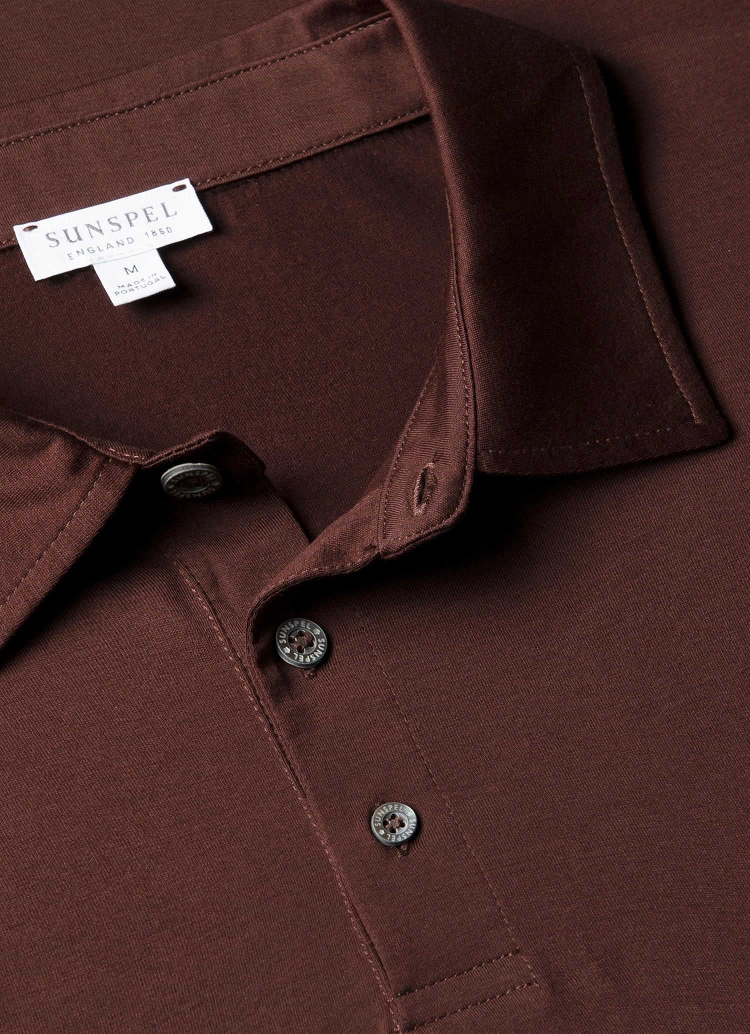 Men's Classic Jersey Polo Shirt in Bakelite soft fit