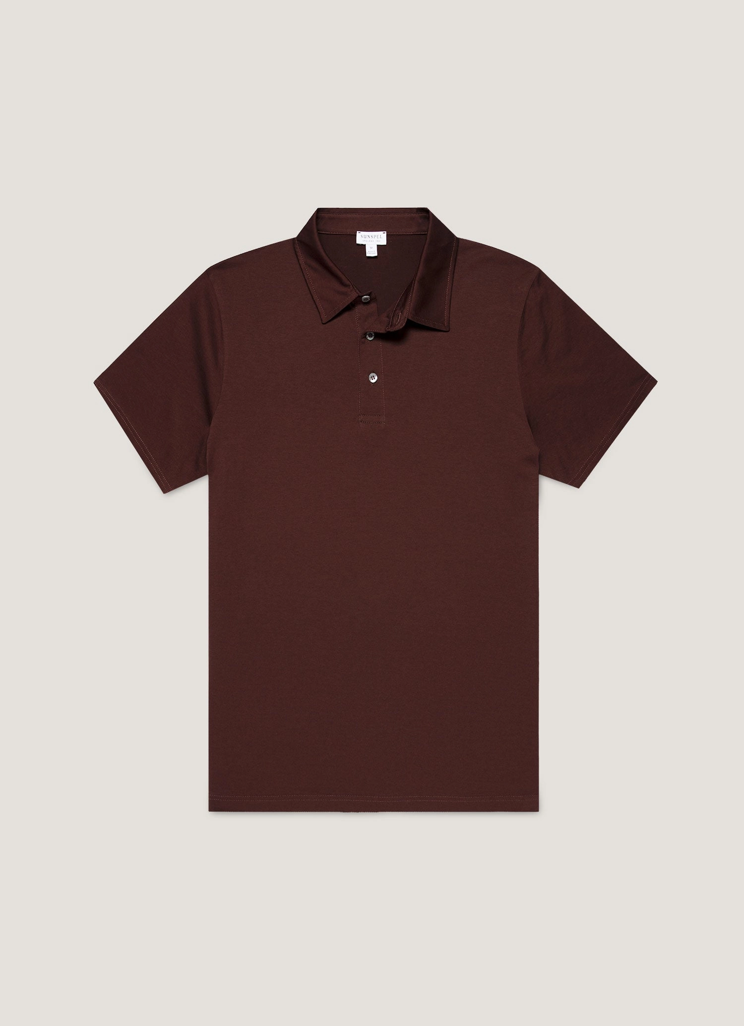 Men's Classic Jersey Polo Shirt in Bakelite Timeless Outfit Look
