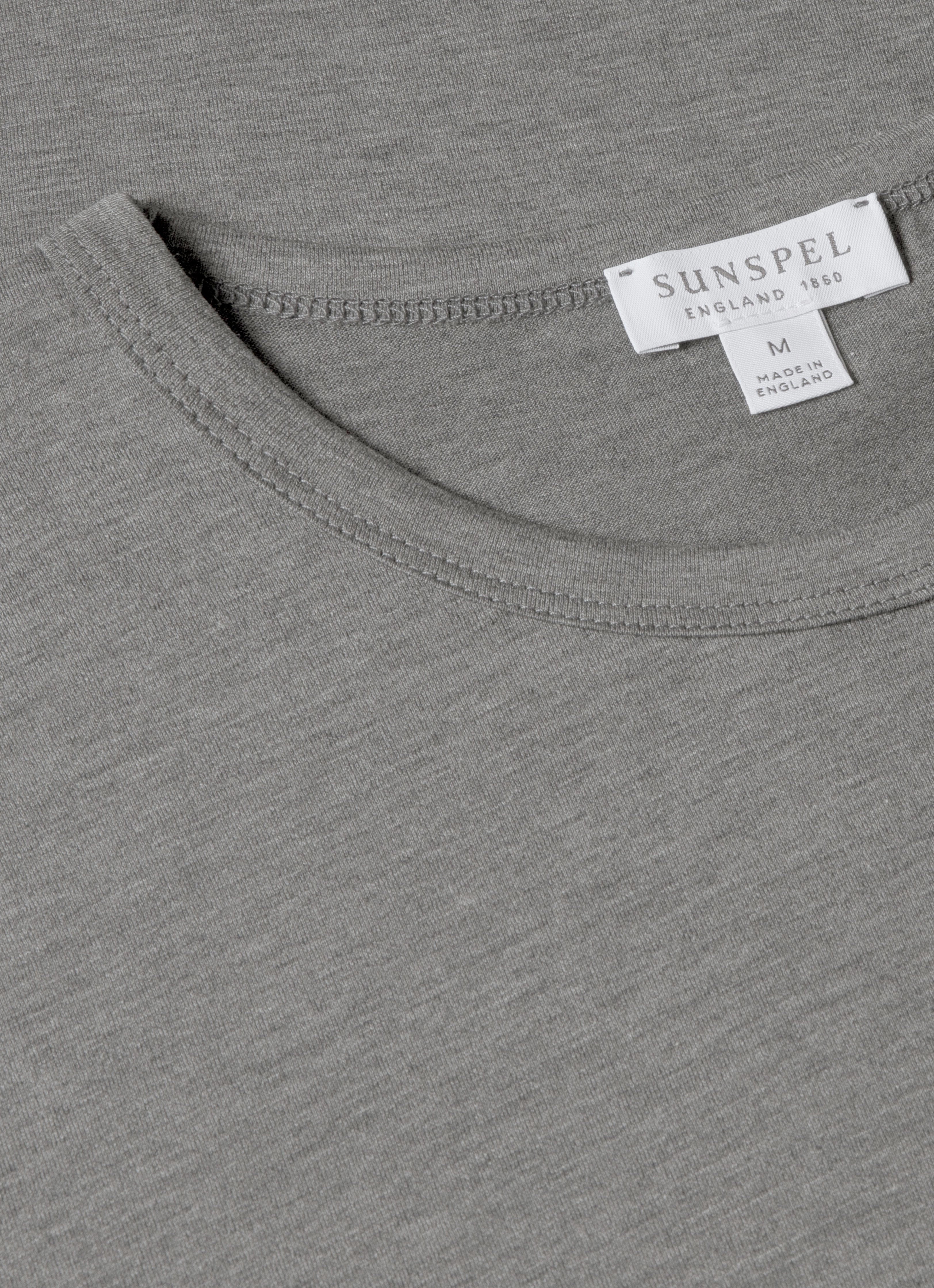 Men's Classic T-shirt in Charcoal Melange Active Choice