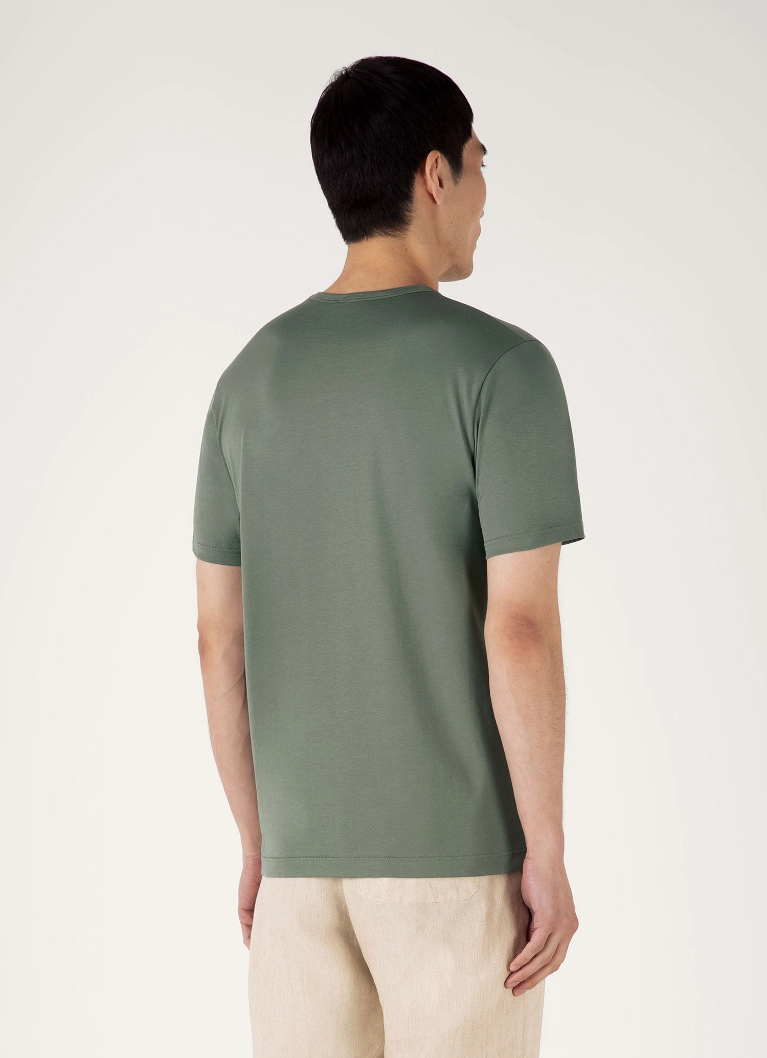 Men's Classic T-shirt in Dusk Green Modern Mode Club