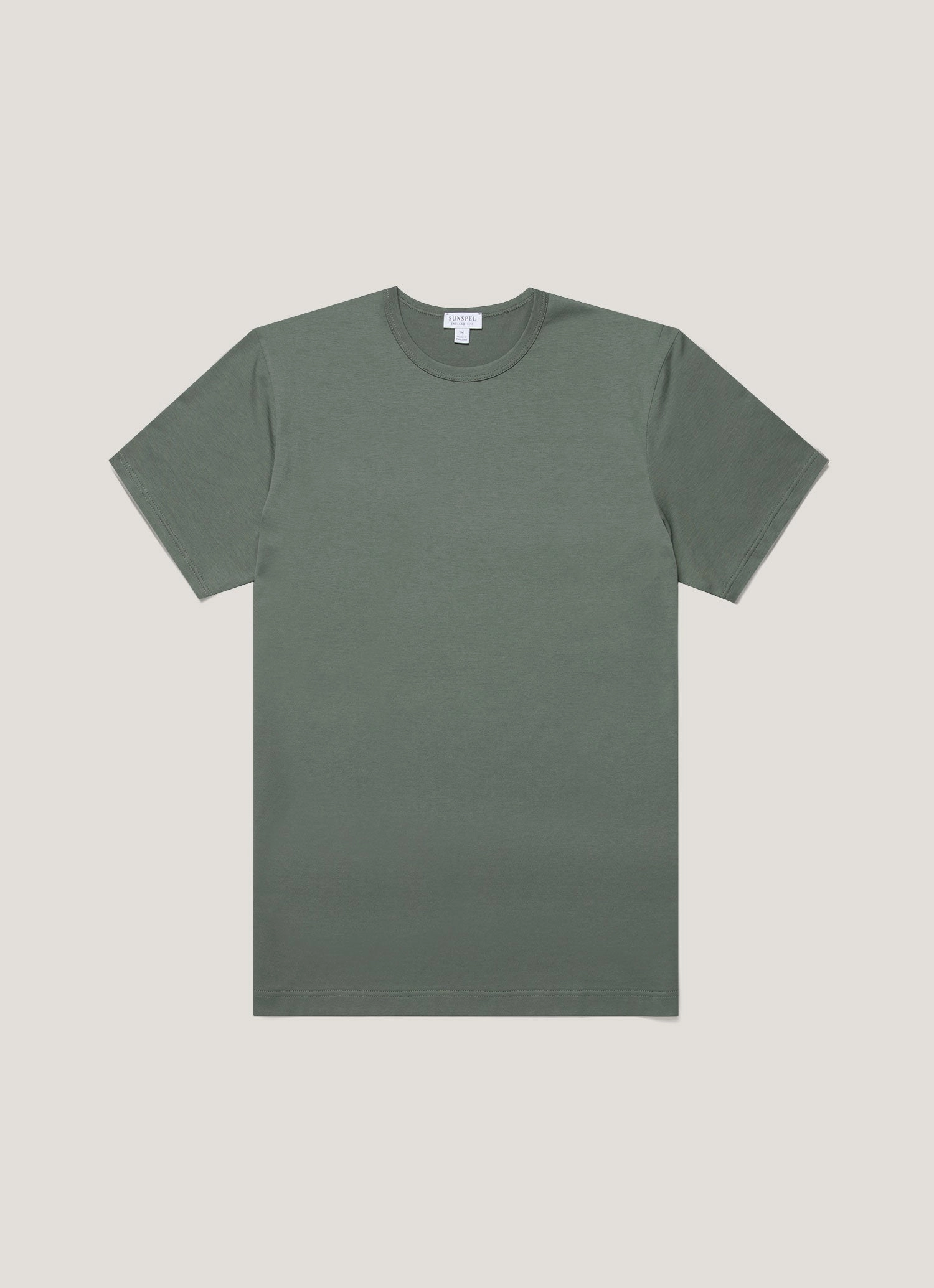 Men's Classic T-shirt in Dusk Green Relax Trend Style