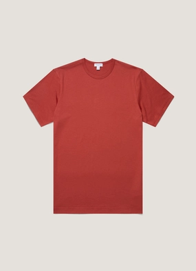 Stylish Spirit Street Vibe Men's Classic T-shirt in Garnet Red