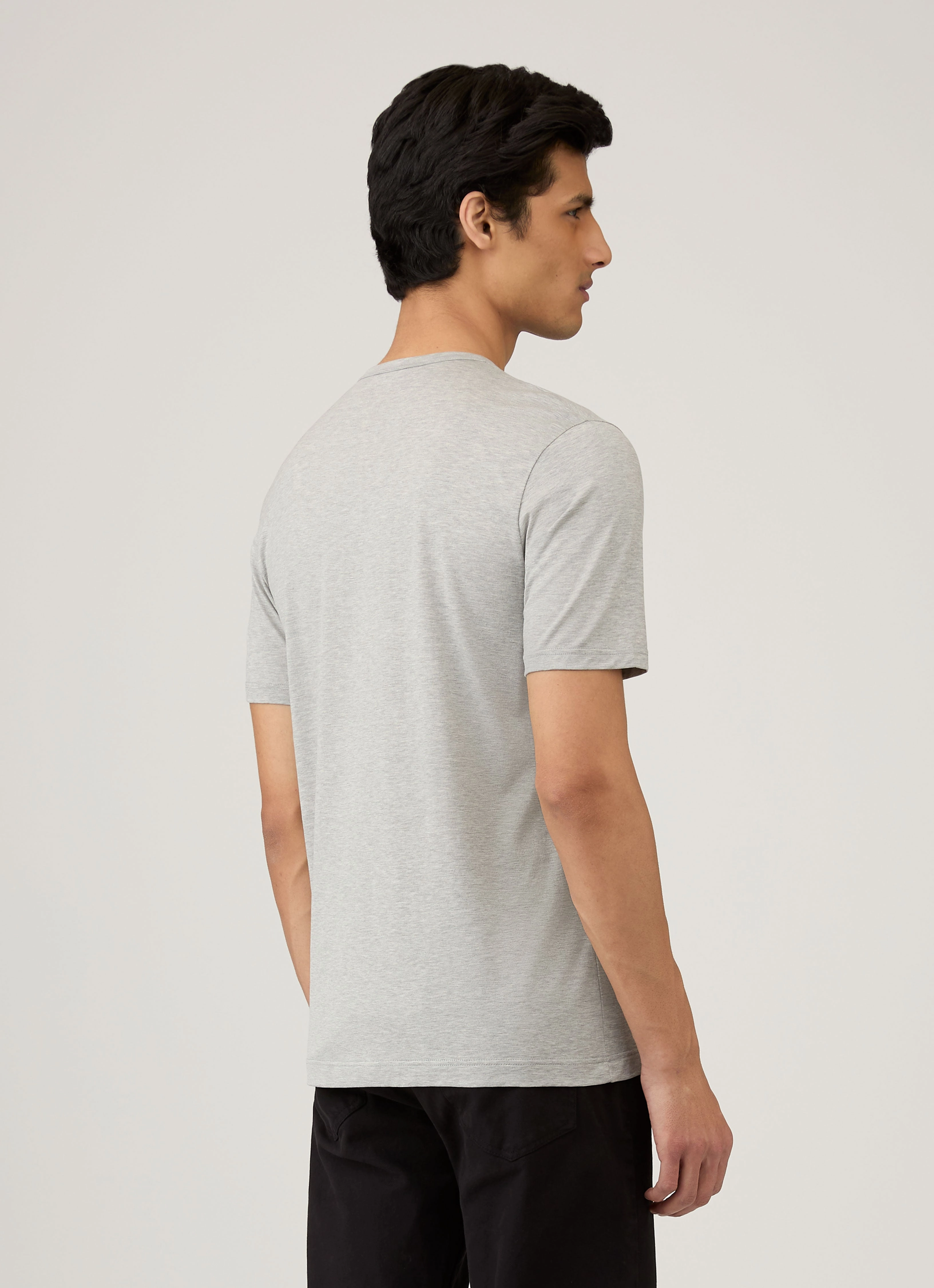 Men's Classic T-shirt in Grey Melange Smart Choice