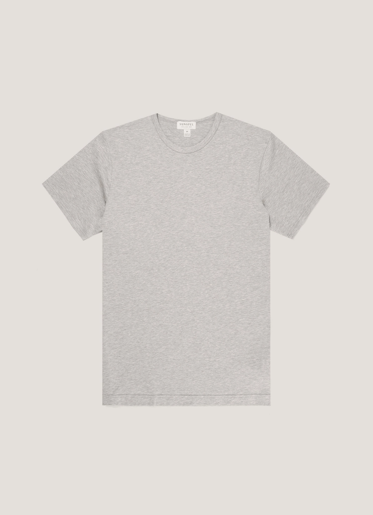 Workday Look Men's Classic T-shirt in Grey Melange
