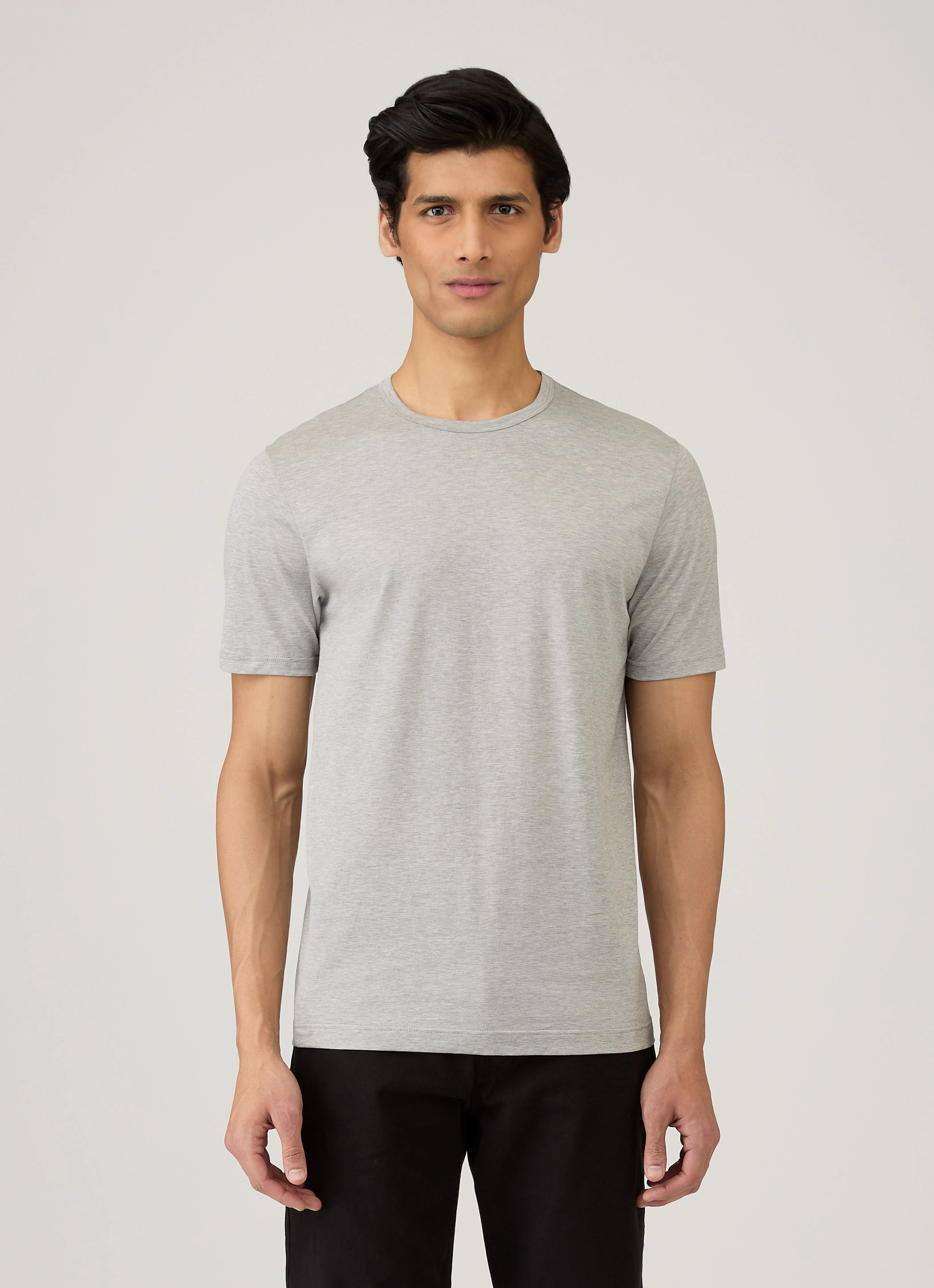 Men's Classic T-shirt in Grey Melange Smart Choice