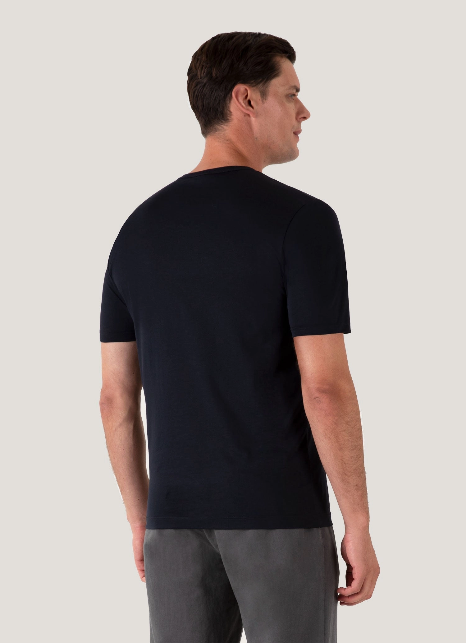 Men's Classic T-shirt in Midnight Navy Original Look Casual